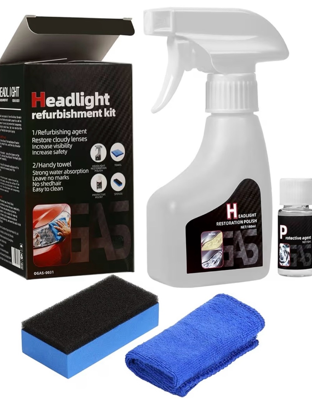 Headlight Restoration Kit